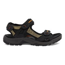 ECCO Sandale Yucatan (Offroad) Leder schwarz/grün Herren